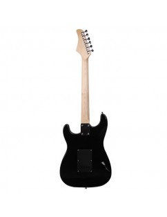 Glarry GST Stylish Electric Guitar Kit with Black Pickguard Sunset Color