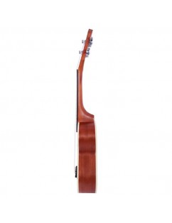 Glarry UK203 21" Exquisite Matte Soprano Ukulele with Rosewood Fingerboard Natural Color