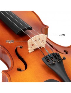 Glarry  GV300 Violin Grained maple 4/4  Matte